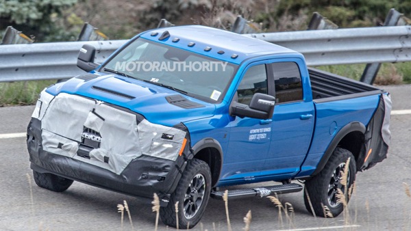  2026 Ram 2500 HD Rebel spied with updates Motiv 