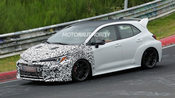 2026 Toyota GRMN Corolla takes to the 'Ring in new spy video