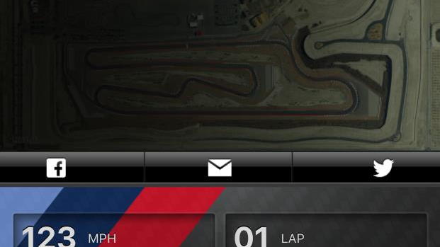 BMW M Laptimer app with GoPro integration