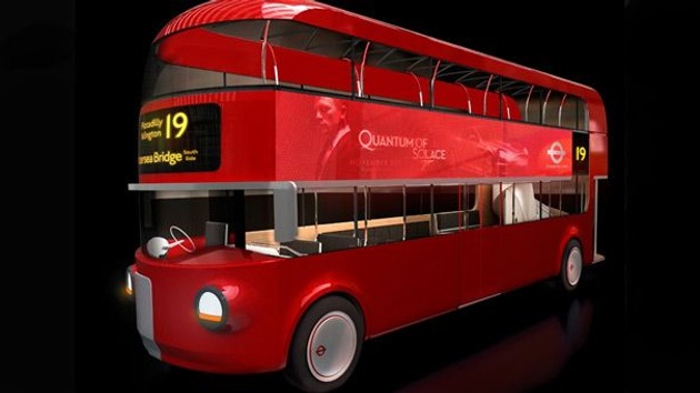 Aston Martin and Foster and Partners bus rendering