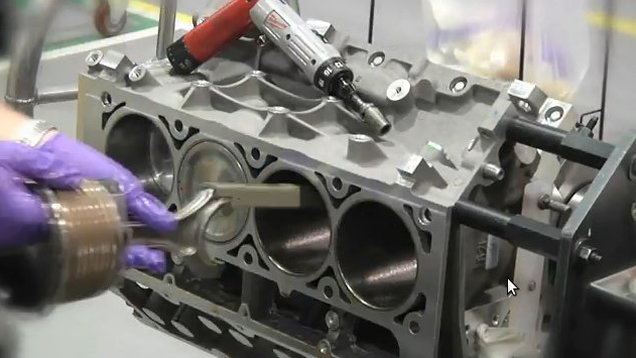 Video: The Corvette ZR1's LS9 V-8 Built In Under 3 Minutes