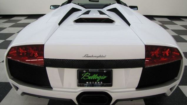 Louis Vuitton and a Lamborghini Murcielago Roadster