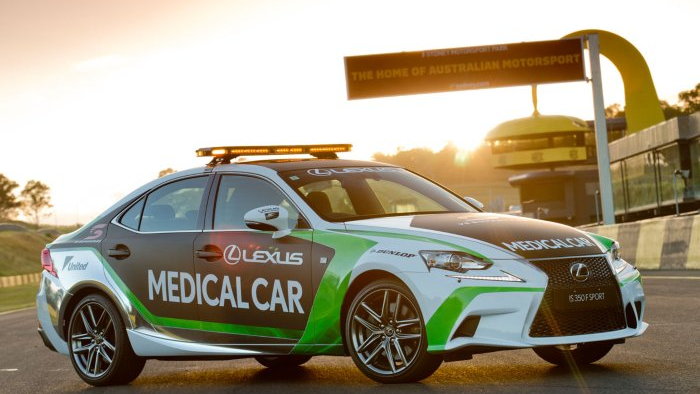 Lexus IS 350 F Sport chosen as V8 Supercars medical car