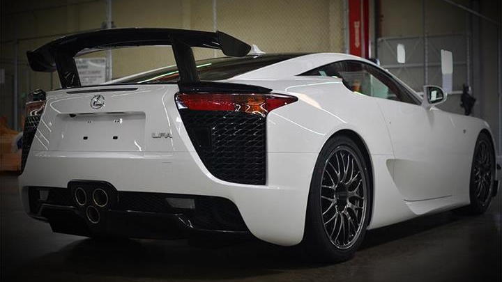 The first Lexus LFA Nurburgring Edition to land in the U.S.