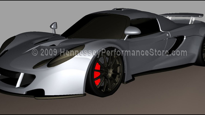 Hennessey Performance Venom GT rendering