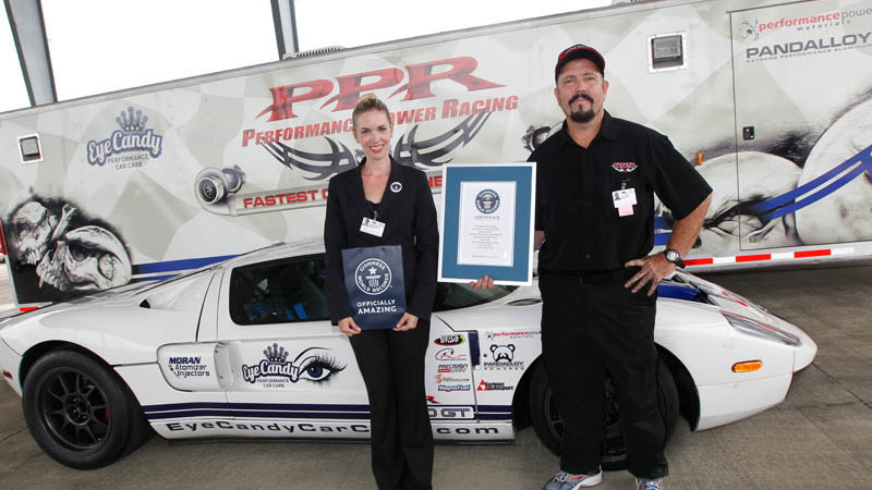 The Guinness World Record holding Performance Power Racing Ford GT - image: Performance Power Racing