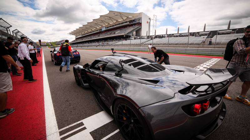 Hennessey Venom GT takes its first laps at the Circuit of the Americas