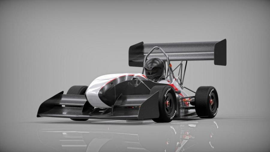 AMZ Racing Team's Formula Student electric racing car (Image: AMZ Racing Team)