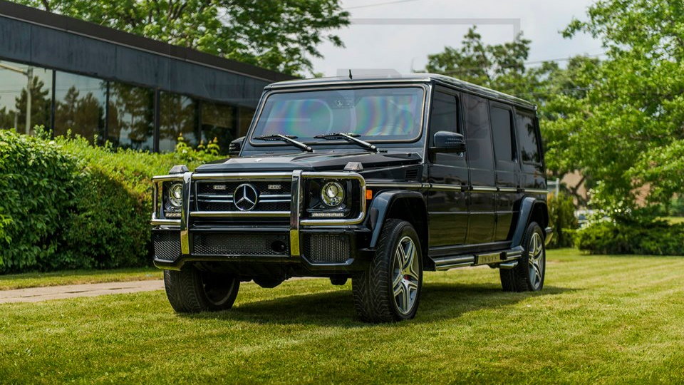 INKAS Mercedes-Benz G63 AMG armored limo