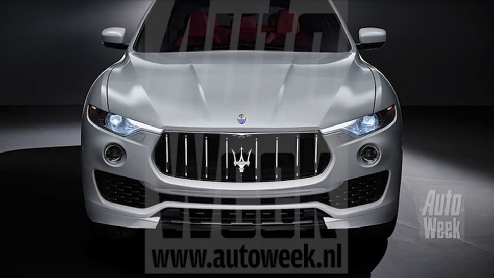 2017 Maserati Levante Leaked - Image Via Autoweek.nl