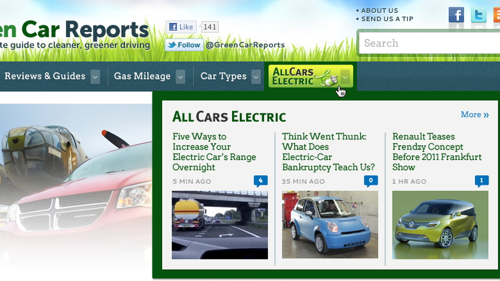 All Cars Electric's New Home on the Internet