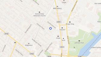 Map for Carriage House - Hackensack, NJ