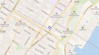 Map for Parkview Towers - West New York, NJ