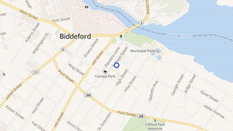 Map for St Andres Senior Housing Apartments - Biddeford, ME