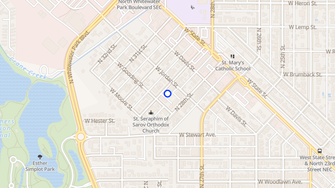 Map for Davis Park Apartments - Boise, ID
