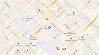Map for Colonial Apartments - Nampa, ID