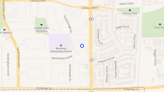 Map for Creekside South Apartments - Lodi, CA