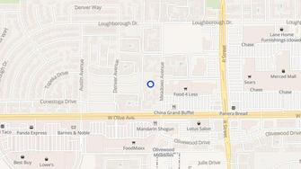 Map for Merced Meadows Apartments - Merced, CA