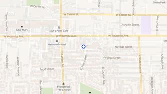 Map for Yosemite Apartments - Manteca, CA