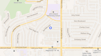 Map for Pleasant Grove Apartments - Dallas, TX
