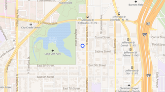 Map for Nor-El Apartments - Dallas, TX