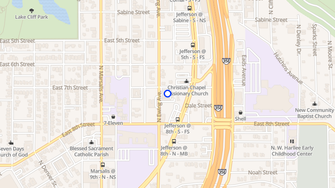 Map for Le Mans Apartments - Dallas, TX