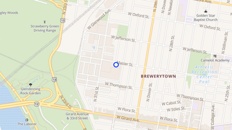 Map for Lofts at Brewerytown - Philadelphia, PA