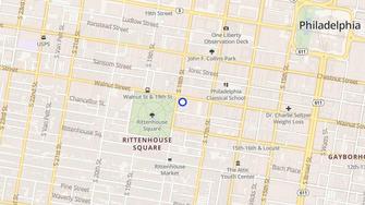 Map for Rittenhouse Claridge - Philadelphia, PA