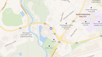 Map for Huntingdon Place - Huntingdon Valley, PA