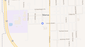 Map for Country Place Apartments - Maroa, IL