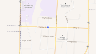 Map for Teresan Apartments - Sylvester, GA