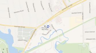 Map for Orchard Woods Apartments - Pontiac, MI