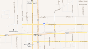 Map for Atmore Rotary Village - Atmore, AL