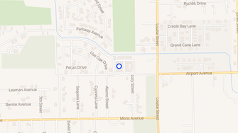 Map for Bayou Bend Apartments - Rosenberg, TX