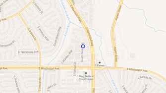 Map for Sunchase Apartments - Aurora, CO