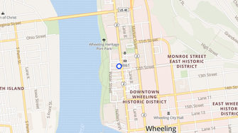 Map for Windsor Manor - Wheeling, WV