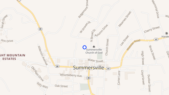 Map for Rosemary Apartments - Summersville, WV