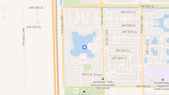 Map for Cove At The Landings - Miami, FL