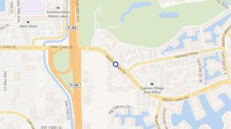 Map for Club Apartments Incorporated - Hialeah, FL