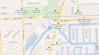 Map for Venetian Plaza Apartments - North Miami, FL