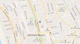 Map for Commodore Apartments - Hermosa Beach, CA