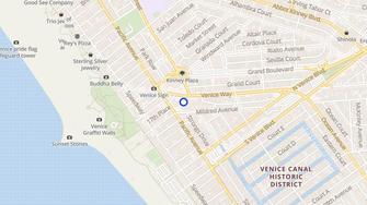 Map for Windward Village Apartments - Venice, CA