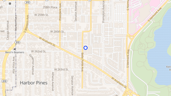 Map for Vista Belle Porte Apartments - Harbor City, CA