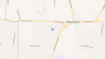 Map for Whispering Lake Apartments - Black Jack, MO