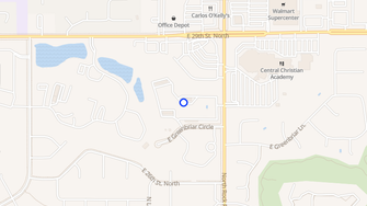 Map for North Park Residences - Wichita, KS