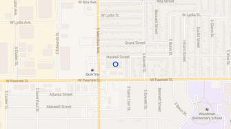 Map for Pawnee Park Apartments - Wichita, KS