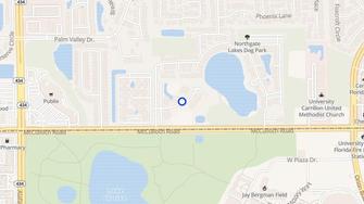 Map for Tivoli Aparments - Oviedo, FL