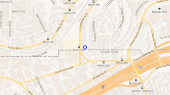 Map for Woodbridge Village Apartments - Los Angeles, CA