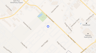 Map for Bayou Oaks Apartments - Lafayette, LA