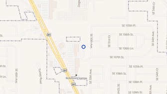 Map for Northwood Apartments - Belleview, FL